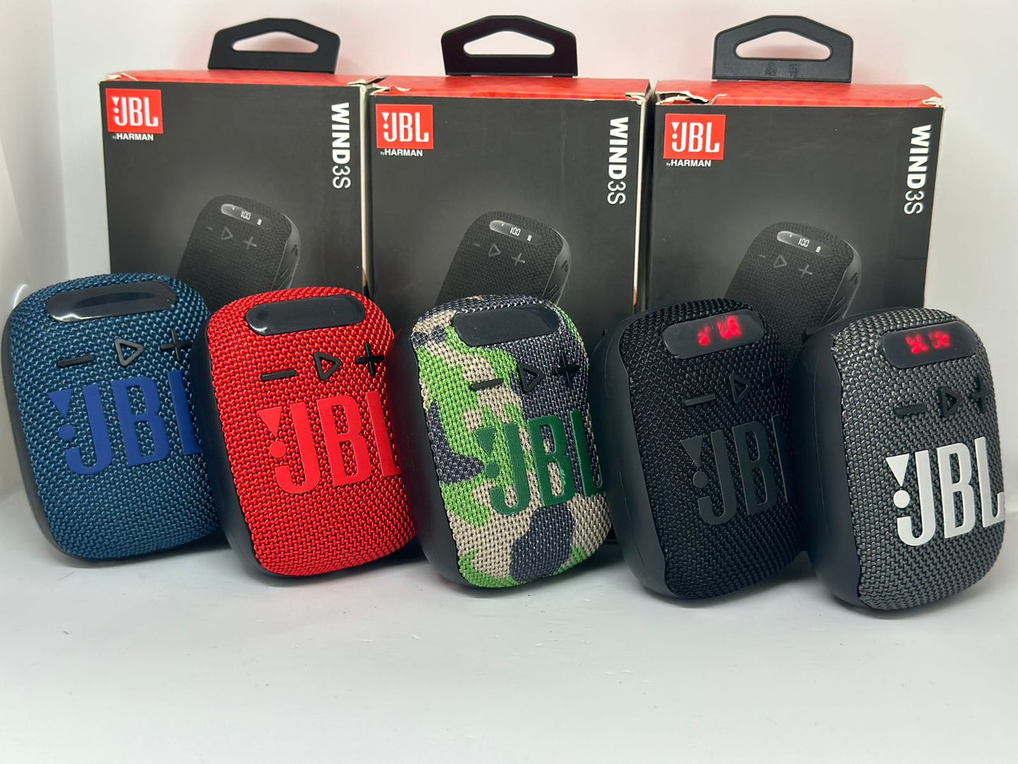 Parlante Portátil JBL Wind 3 con Bluetooth
